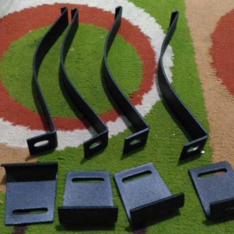 Bracket penjepit suzuki katana jenong atap cembung 1 biji by Grosir Roofrack