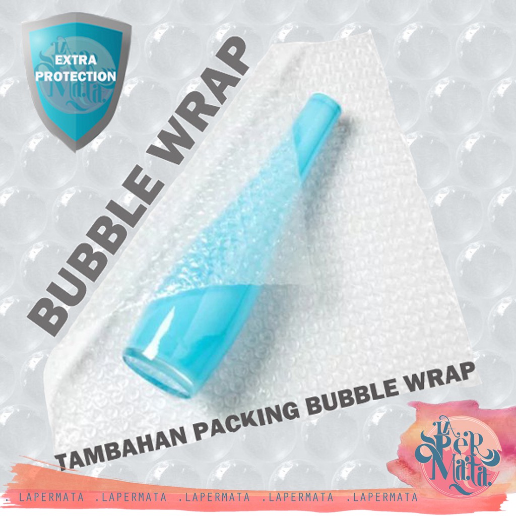 BUBBLE WRAP TAMBAHAN Keamanan Packing - LPM Shop