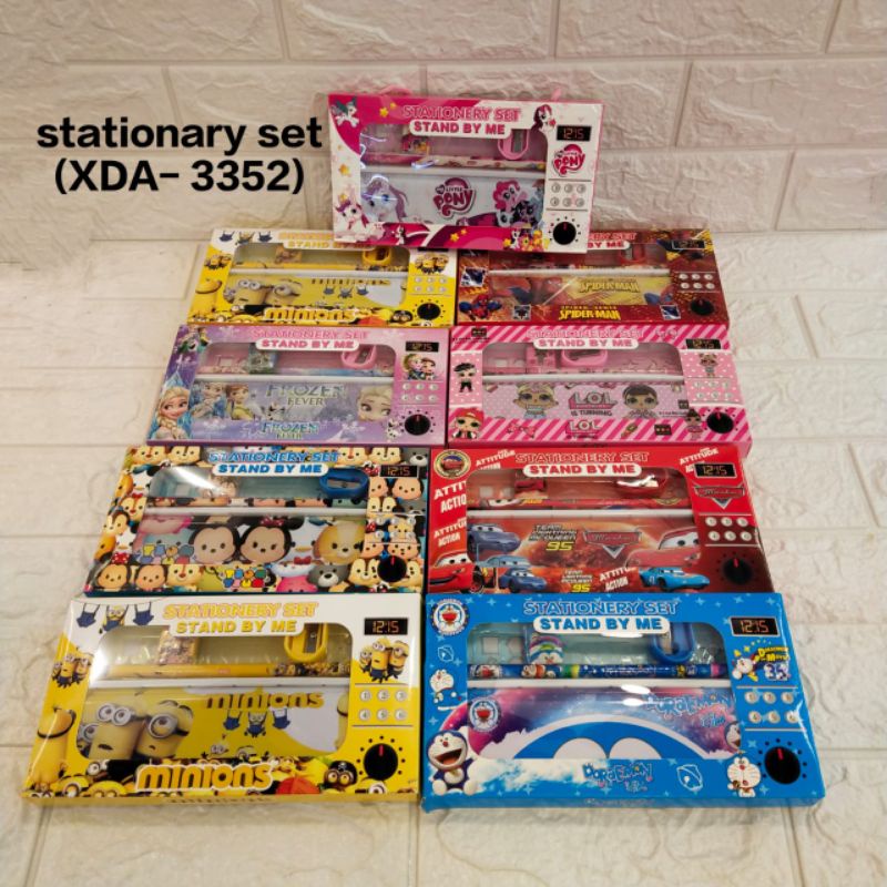 

PAKET ALAT TULIS/PENSIL SET 5 in 1/PENSIL SET KARAKTER