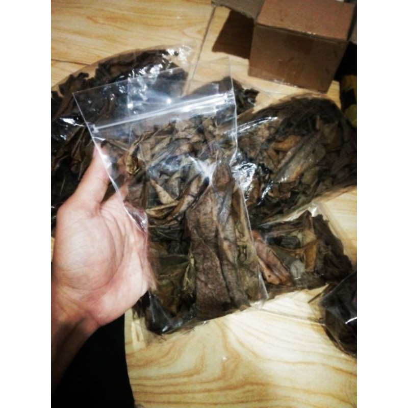 

Daun Ketapang olahan