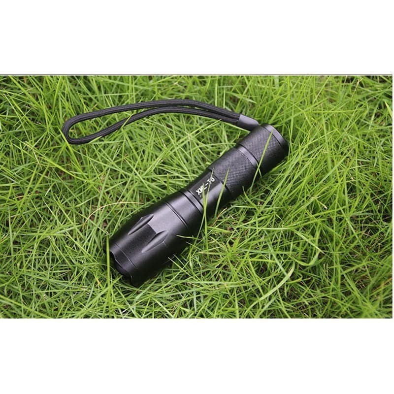 Senter LED Cree XM-L T6 3800 Lumens Warna Hitam