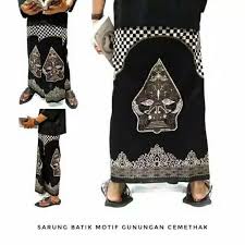 sarung dewasa gunungan wayang clasic
