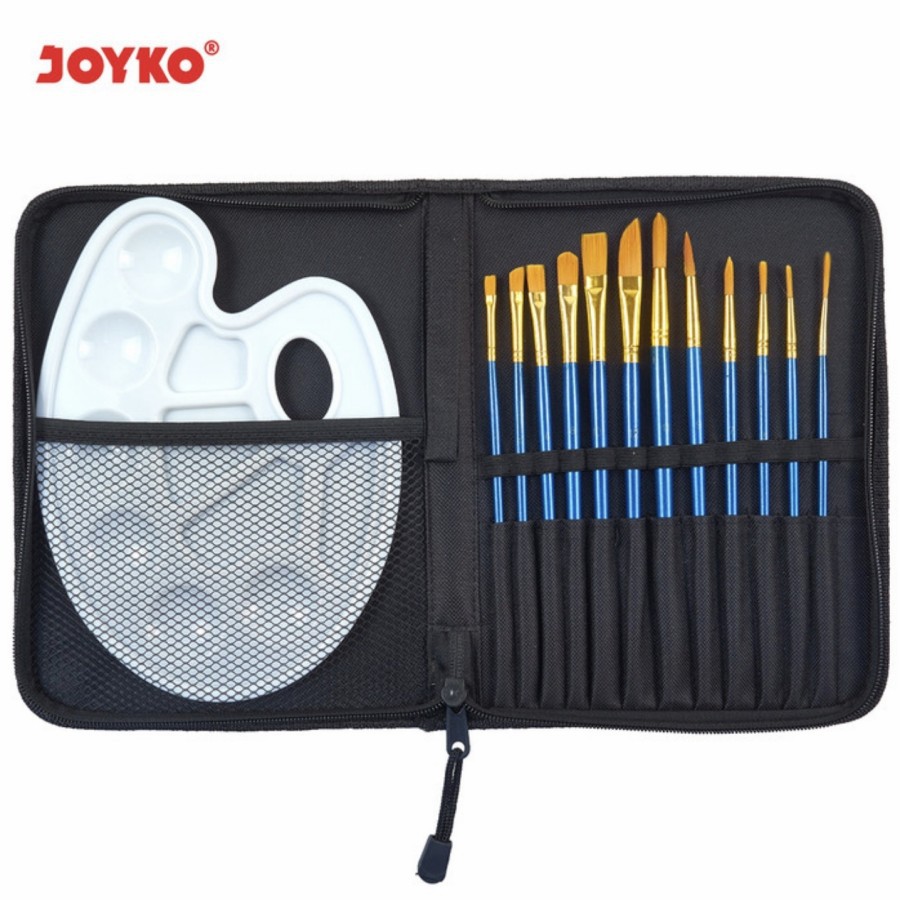 

Art Brush Set Alat Lukis Kuas Cat Air Minyak Acrylic Joyko BRS-7