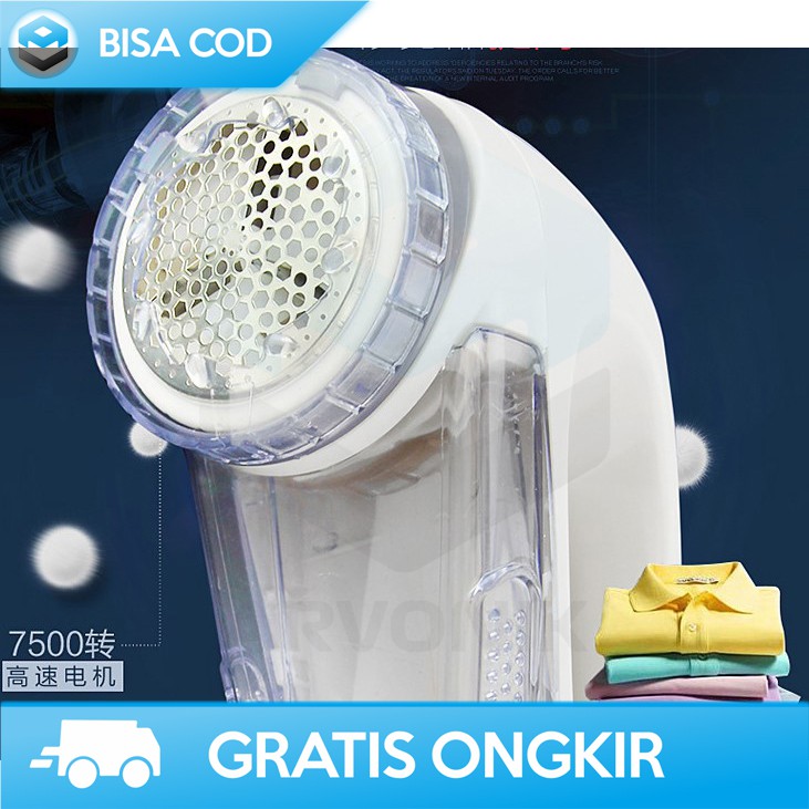 ALAT PENGHILANG BULU PAKAIAN MURAH FEILE 2088 ORIGINAL SHAVER ELEKTRIK