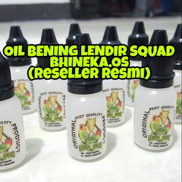 OIL BENING 30ml by LENDIR SQUAD RAFLI LOVE BIRD 100% ORI AUTHENTIC