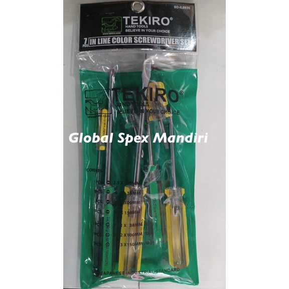 TEKIRO OBENG KRISTAL SET 7 PCS SD-IL0935 OBENG RADIO