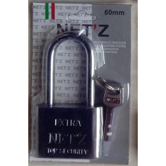 

Gardenglories Gembok Stainless Panjang L 60 Mm
