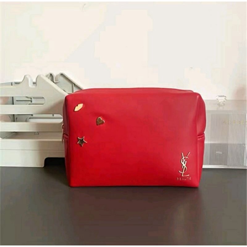 YSL Red Pouch