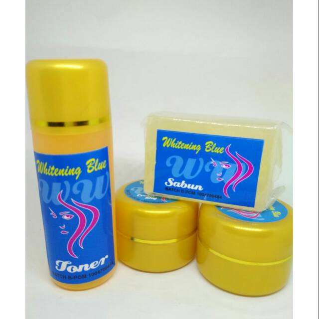 Cream wb (white blue)  Original/ krim racikan/crem racikan Original 100%