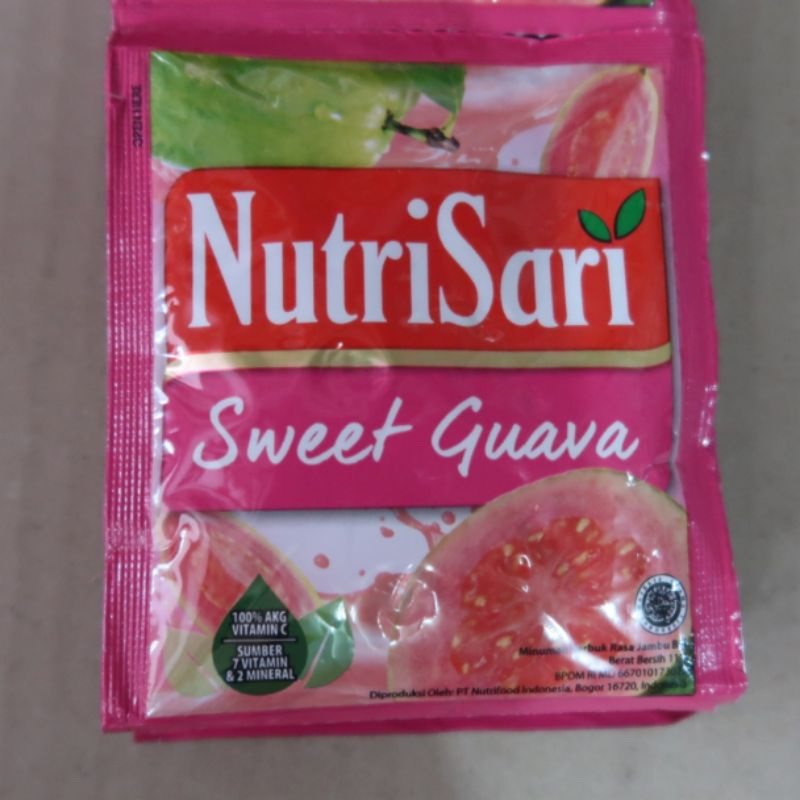 

Nutrisari Sweet Guava