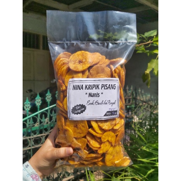 

KERIPIK PISANG LEGIT MANIS 500 GRAM (NINA)