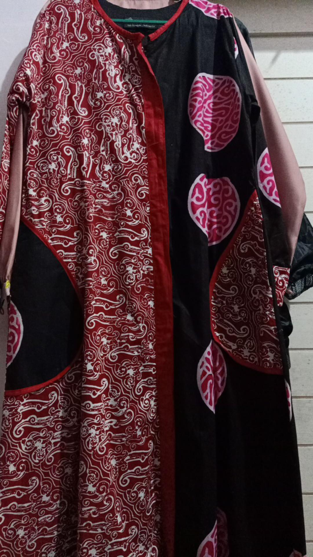 Gamis Batik Cap Cantik