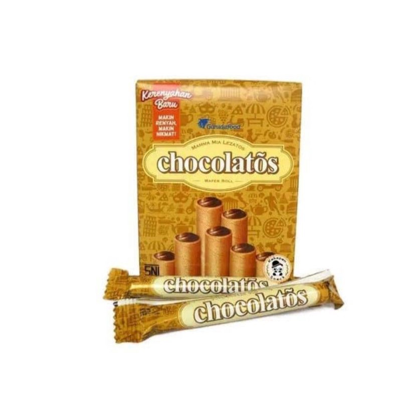 

Chocolatos Wafer Roll Ecer Satuan x 5 pcs - Sembako Jogja