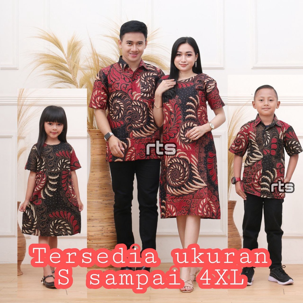 BISA DIBELI TERPISAH BATIK COUPLE FAMILY MOTIF YONGMERAH