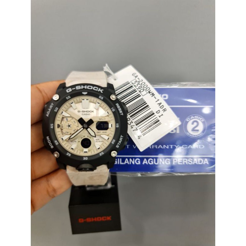 jam tangan Casio G-Shock ga2000wm 1adr original new gap 2 thn