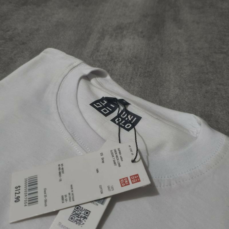 Kaos UNIQLO / KAOS POLOS BASIC COTTON COMBED KOREAN STYLE - UNIQLO KOREA | pria & wanita-2
