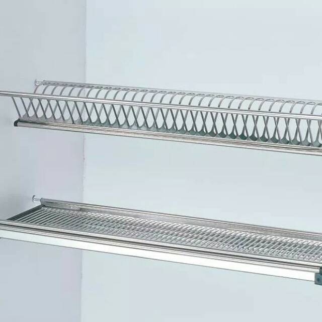 Rak piring kitchen set kabinet 90cm/ Rak piring lemari