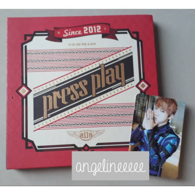 BTOB - Press Play Album Preloved
