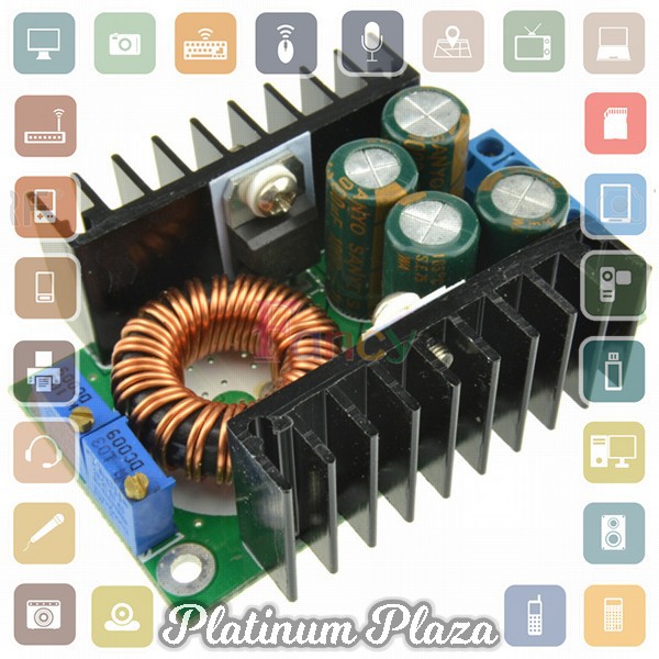 Step Down Buck Converter DC CC 9A 300W 5-40V To 1.2-35V - Black`I69FY4-