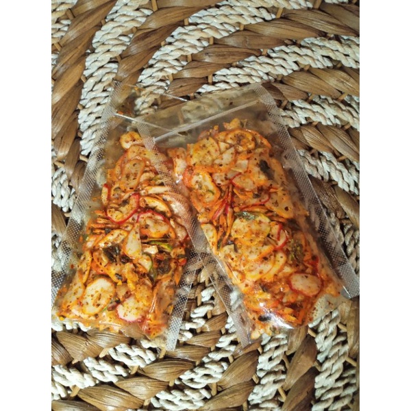 

kerupuk bantat pedas daun jeruk, 100 gram