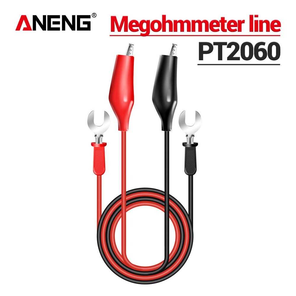 Kabel Digital Multimeter Aligator U Shape Wire Retardant 1000 V Kabel Pengganti Material Silicone Rubber Line