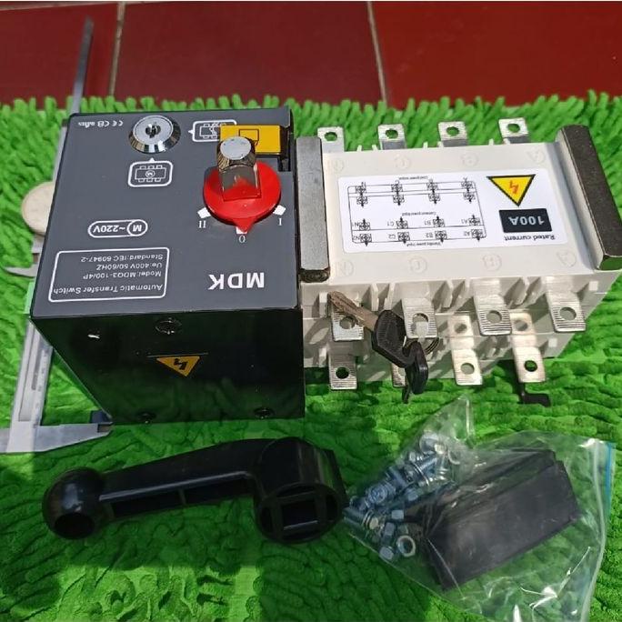 ATS 100A SUQ3 4P Otomatis Genset ke PLN 3 Phase Ori MDK ada stock