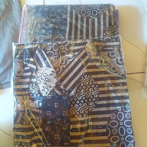 Maura Couple - Sania Ruffle Batik Couple Ori Ndoro Jowi Garansi Termurah Shopee - Batik Modern Solo