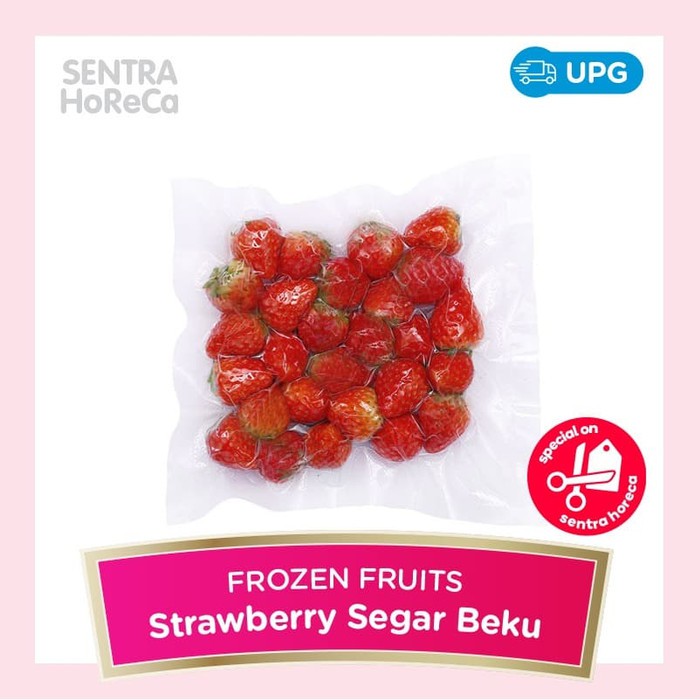 

Frozen Strawberry Beku Stroberi