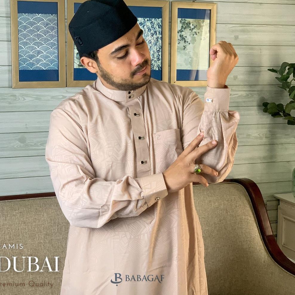 [PRODUK ABJP7] Gamis Dubai Premium | Jubah Pria | Jubah Premium | Gamis Dubai Bordir FC7