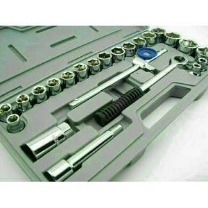 Tooll Kit Set 25 Pcs/Kunci Socket Perkakas Serbaguna Set 25 Pvs