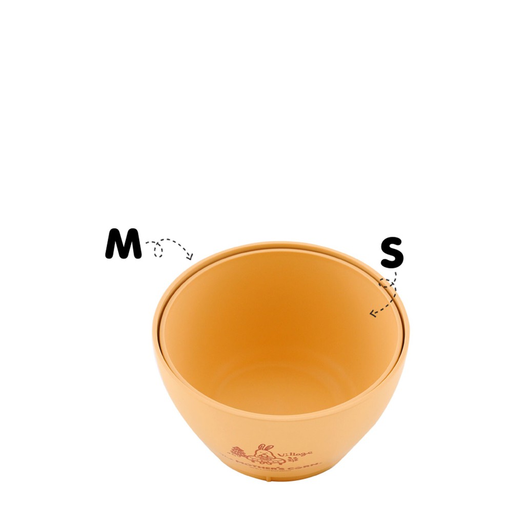 Mothers Corn Magic Bowl M With Lid - Mangkuk Bayi Anak