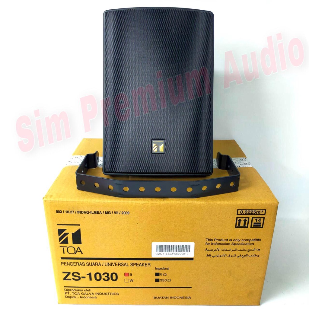 TOA ZS-1030B ZS1030B ZS 1030 B ZS1030 B (Universal Speaker 30W / ZS 1030 B)