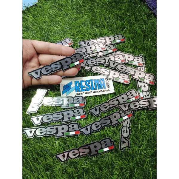 emblem emblim vespa super sprint px excel model import stainless