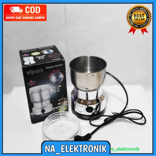 (COD )BLENDER KOPI PENGGILING BUMBU GRINDER ELEKTRIK KOPI 150W VIPOOO V-8300