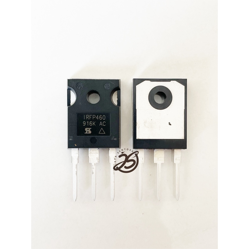 IRFP460 ASLI ORIGINAL (1buah) MOSFET IRF460 POWER MOSFET IRF 460 IRFP 460 20A 500V