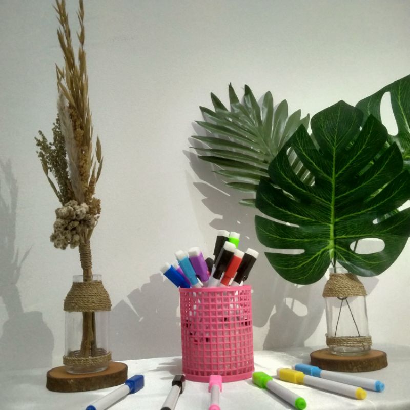 

Tambahan spidol mini dan eraser hitam dan warna