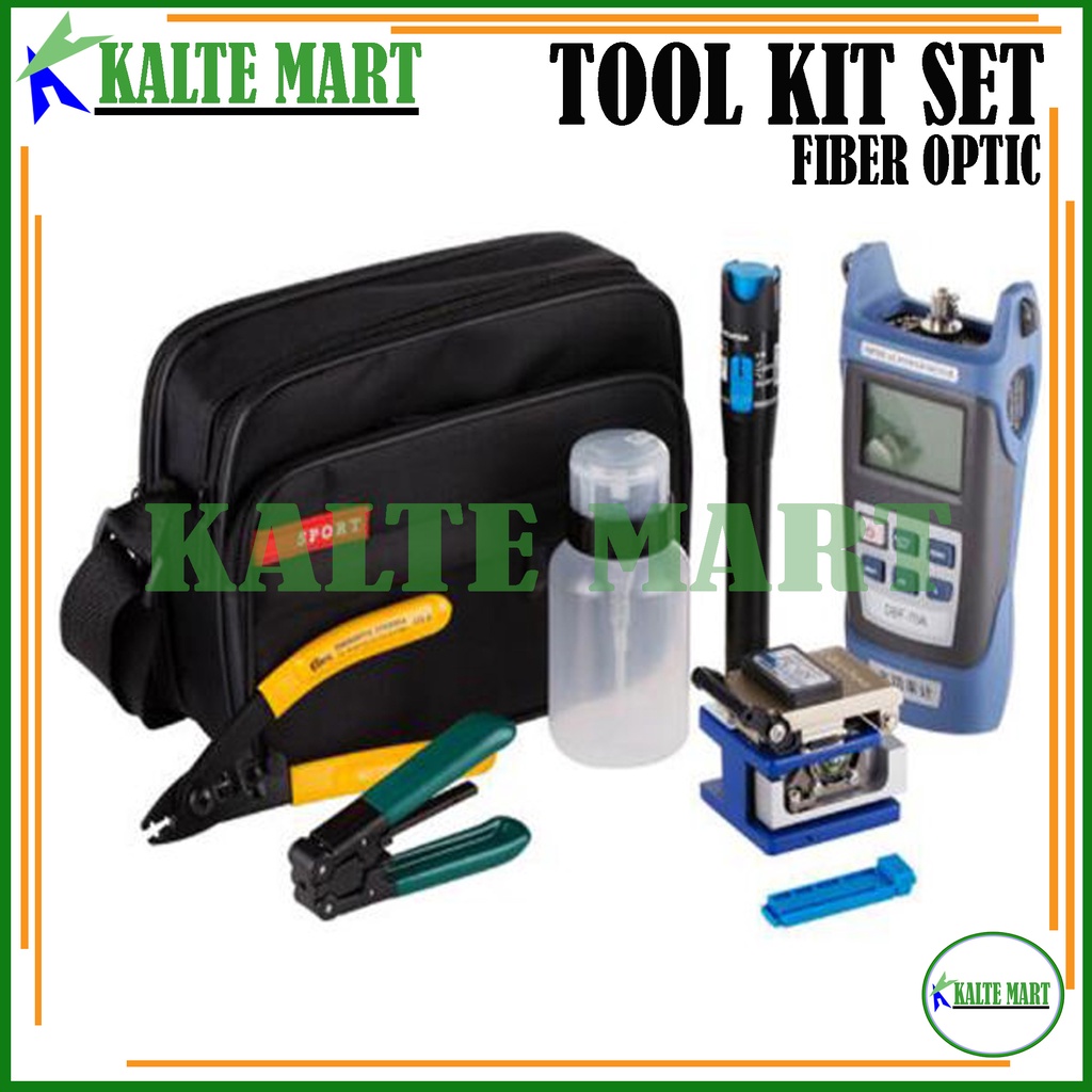 CATV/FTTH Tool Kit SET Lengkap OPM VFL Cleaver FO/Fiber Optic/Optik