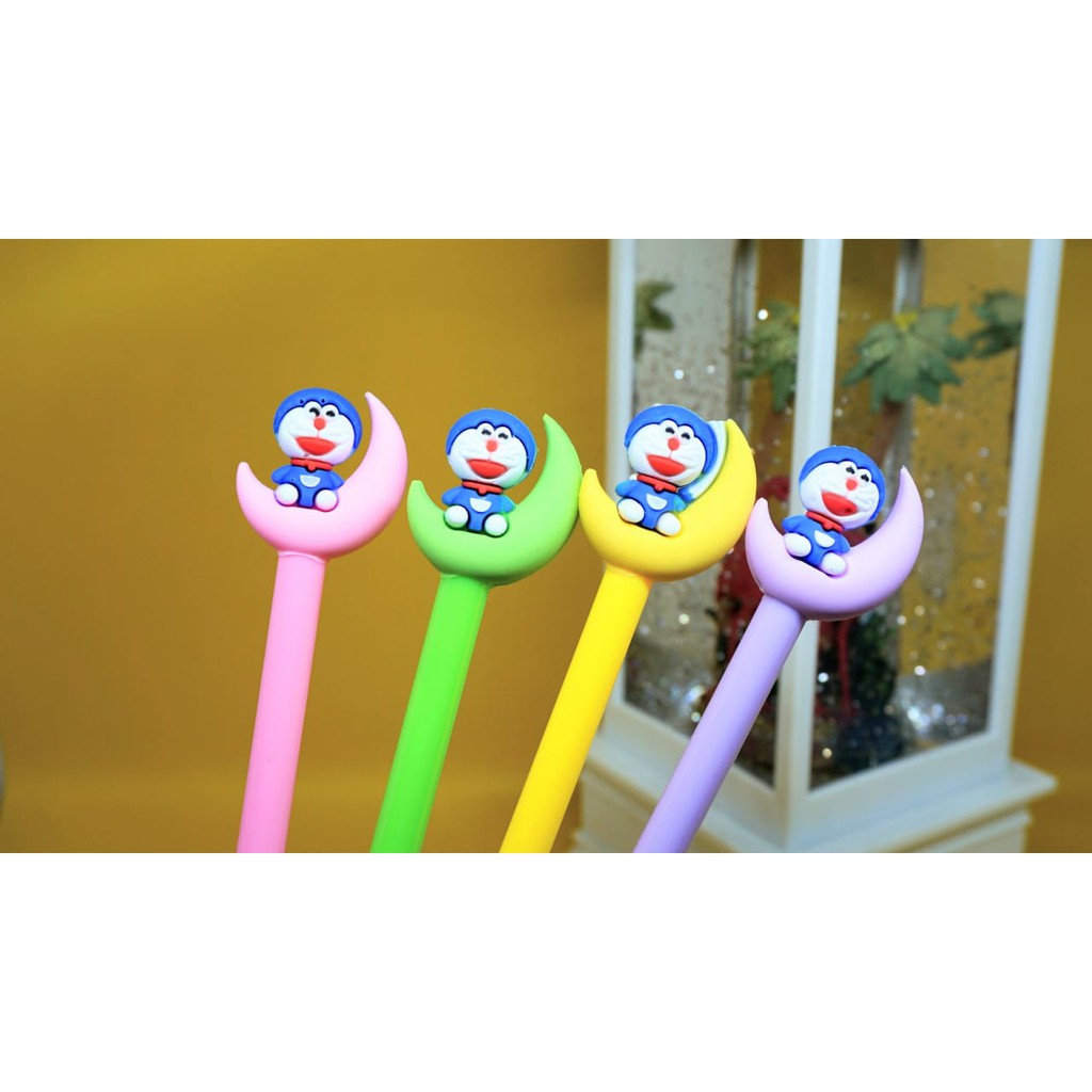 PULPEN GEL DORAEMON BOLPEN UNIK ALAT TULIS LUCU GROSIR PEN TERMURAH IMUT PERLENGKAPAN SEKOLAH IMPORT