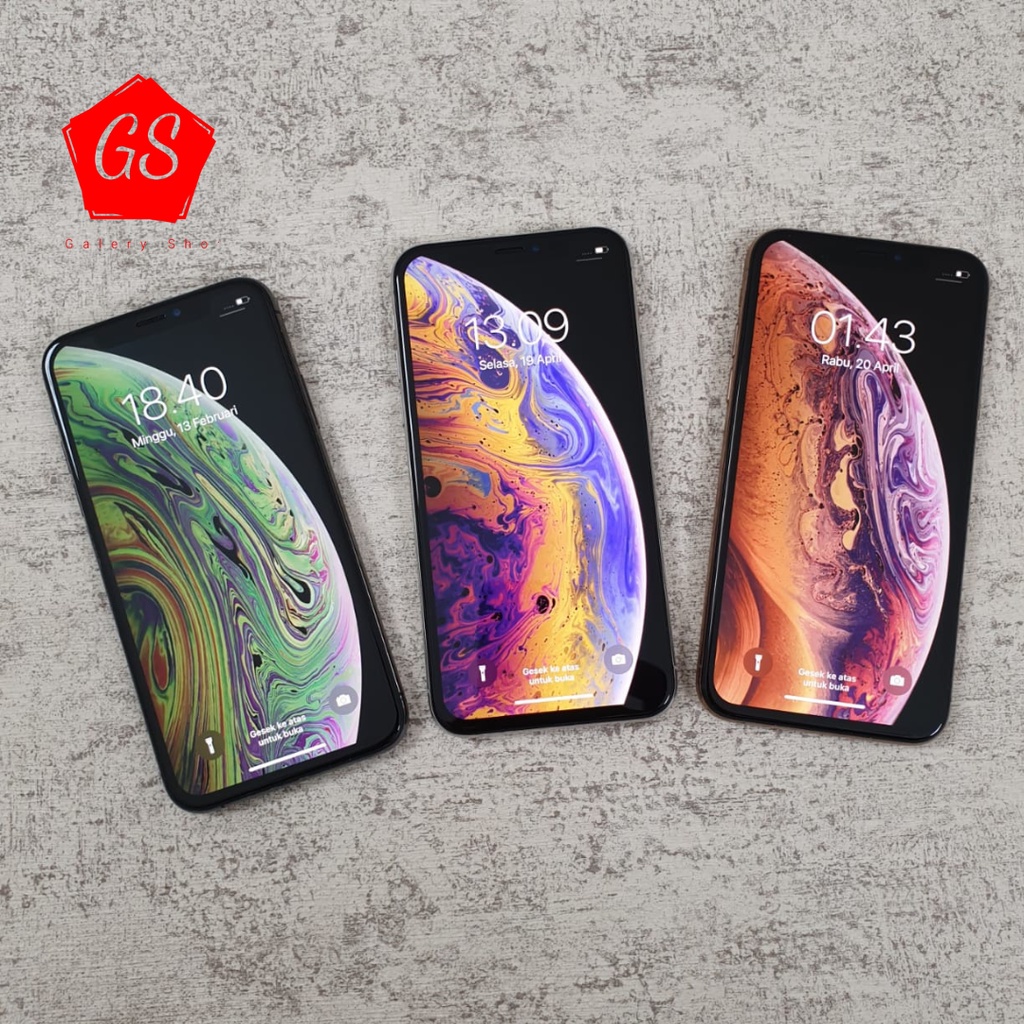 IPHONE XS 512GB 256GB 64GB Second Ori Mulus Fullset