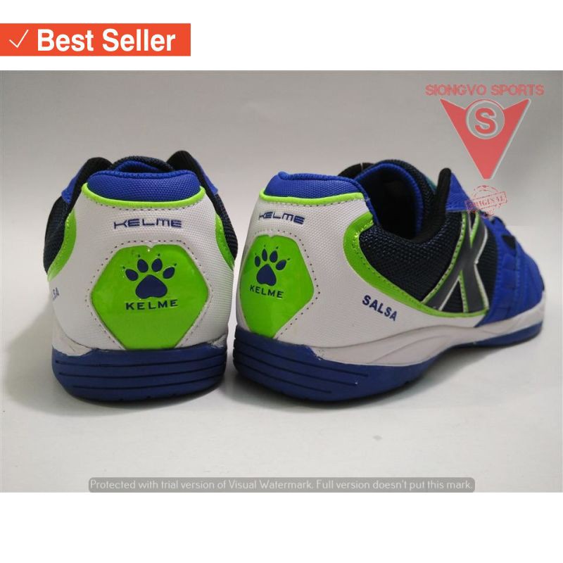 Sepatu Olahraga murah Harga Terjangkau / SEPATU FUTSAL - KELME SALSA ORIGINAL 55810265 ROYAL BLUE
