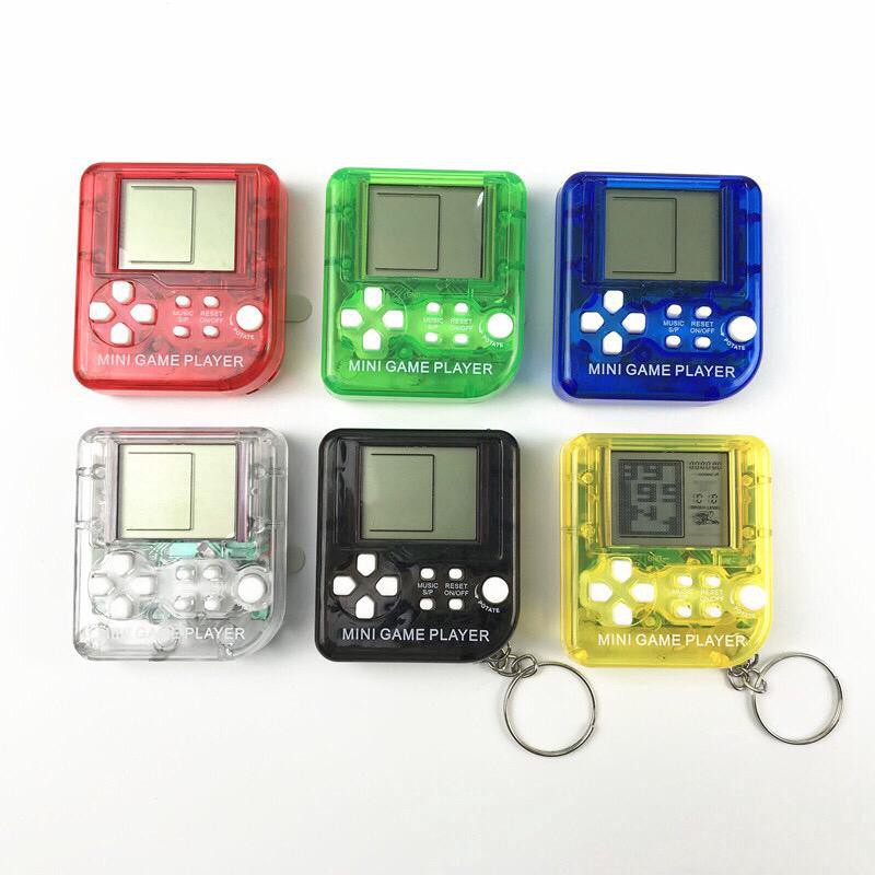 DEJI - Console Game Tetris Mini Portable / Game Tetris / Gantungan Game Tetris / Game Elektronik