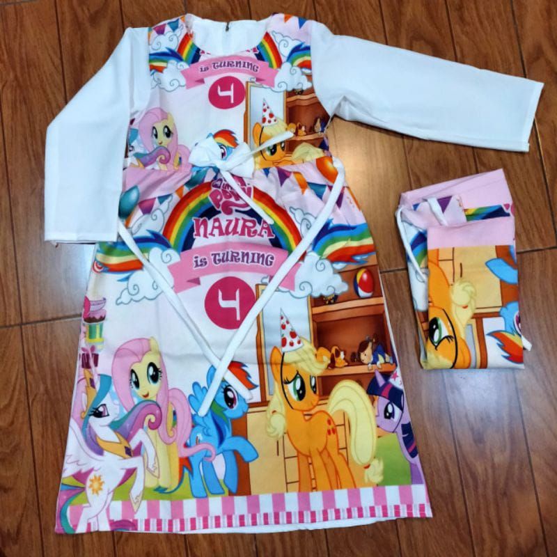 GAMIS ANAK GAMIS PRINTING SET GAMIS PRINTING ANAK