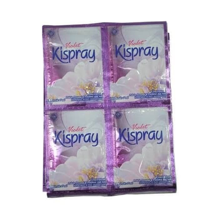 

KISPRAY VIOLET SACHET 24'S