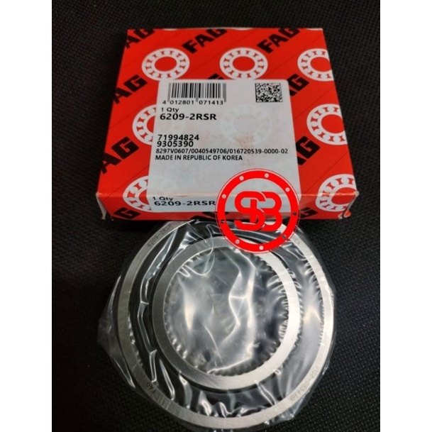 Bearing 6209 2RS / 6209 2RS C3 FAG ORIGINAL