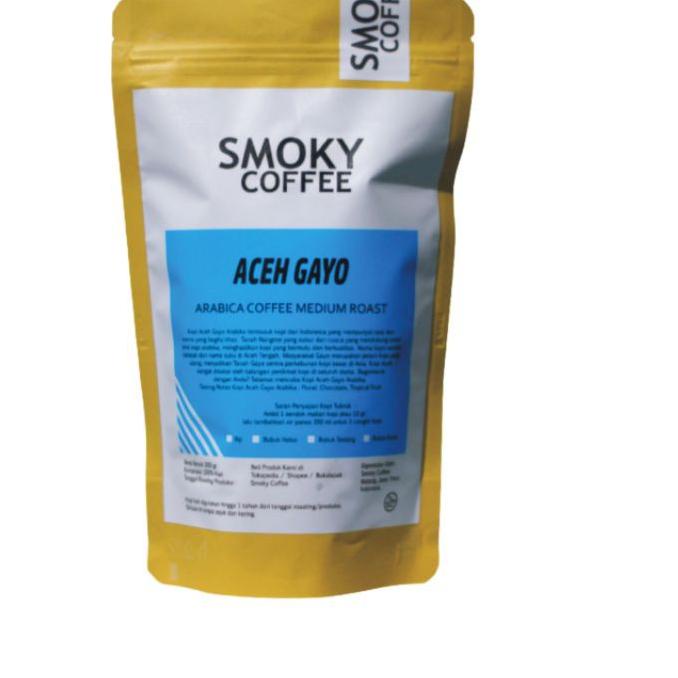 

limited Edition✔️Kopi Aceh Gayo Arabika - Medium Roast 200 gr - Smoky Coffee|RA7