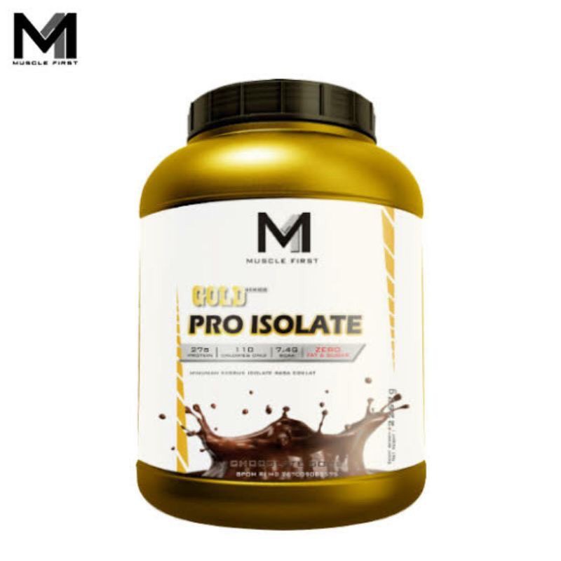 M1 MUSCLE FIRST GOLD PRO ISOLATE 5 LBS 5LBS WPI WHEY PROTEIN ISOLATE M1