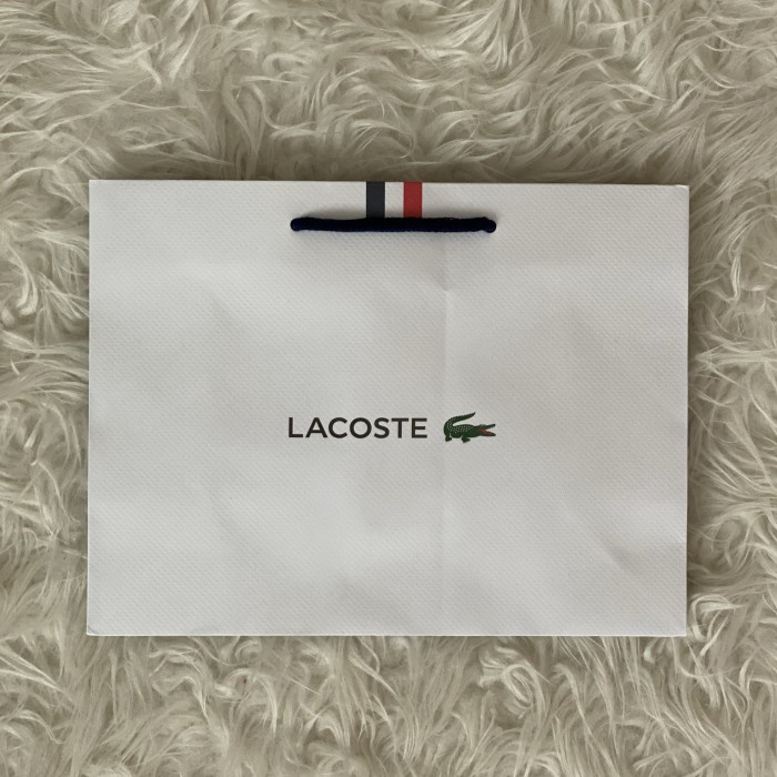 

✨ BISA COD ✨ Lacoste paperbag small original / lacoste paper bag