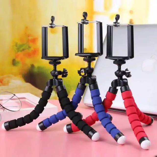 (JB999) Tripod Spider Flexible Mini Tripod +Holder U