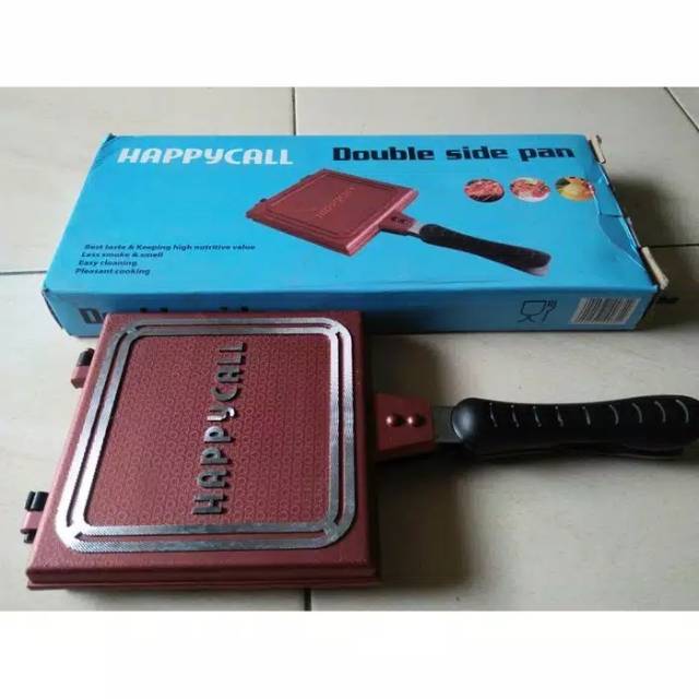 CETAKAN KUE SATAY WAFFLE DOUBLE SIDE PAN HAPPY CALL