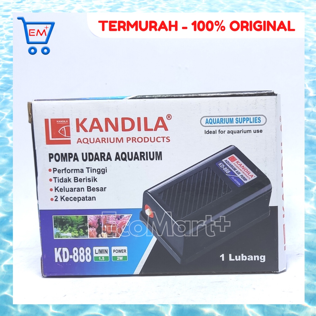 Air Pump Kandila KD-888  Aerator 1 Lubang